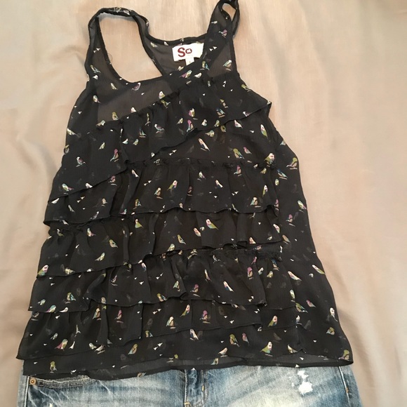 other Tops - Navy blue stylish tank top. Size large